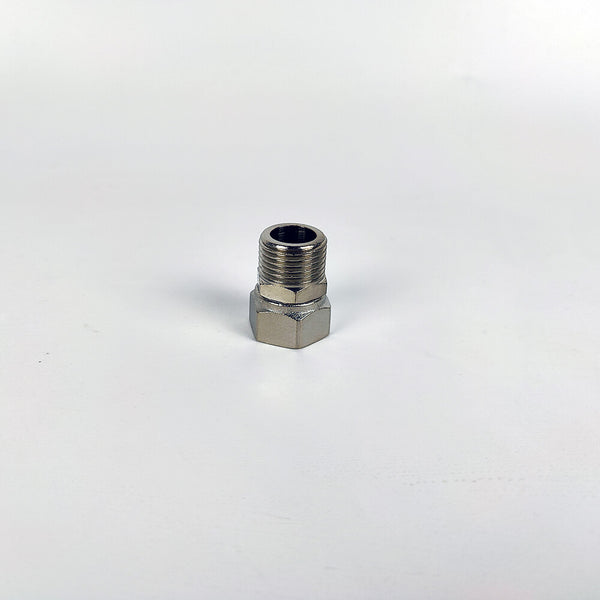 Metal hexagonal fitting on a white background Eazao G 1/2 Swivel Joint for Eazao Potter Extruder | Eazao Clay Ceramic 3D Printer