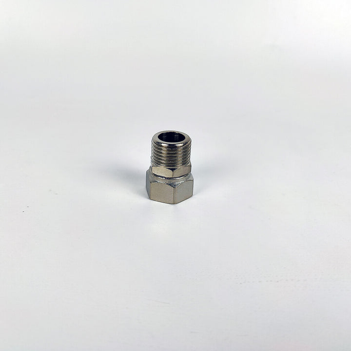 Metal hexagonal fitting on a white background Eazao G 1/2 Swivel Joint for Eazao Potter Extruder | Eazao Clay Ceramic 3D Printer