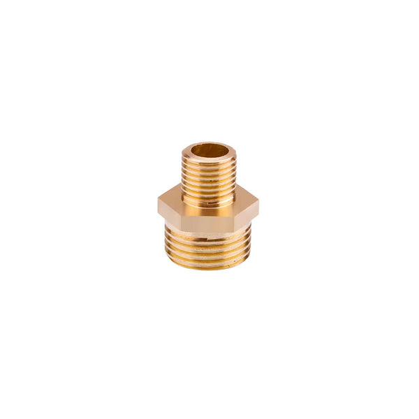 Brass hex head bolt on a white background Eazao G 1/4 to 1/2 Adapter for Eazao Potter Extruder | Eazao Clay Ceramic 3D Printer