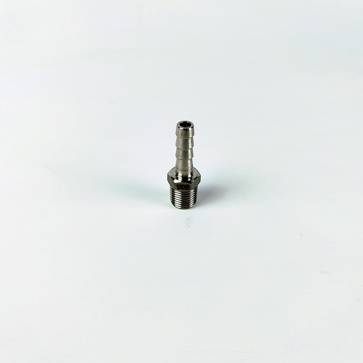 Metal pipe fitting on a white background Eazao Large Diameter Nozzle for Eazao 3D Printing | Eazao Clay Ceramic 3D Printer