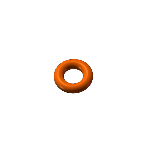 Orange ring on a white background Eazao Metal Extruder O-ring for 3D Printing | Eazao Clay Ceramic 3D Printer
