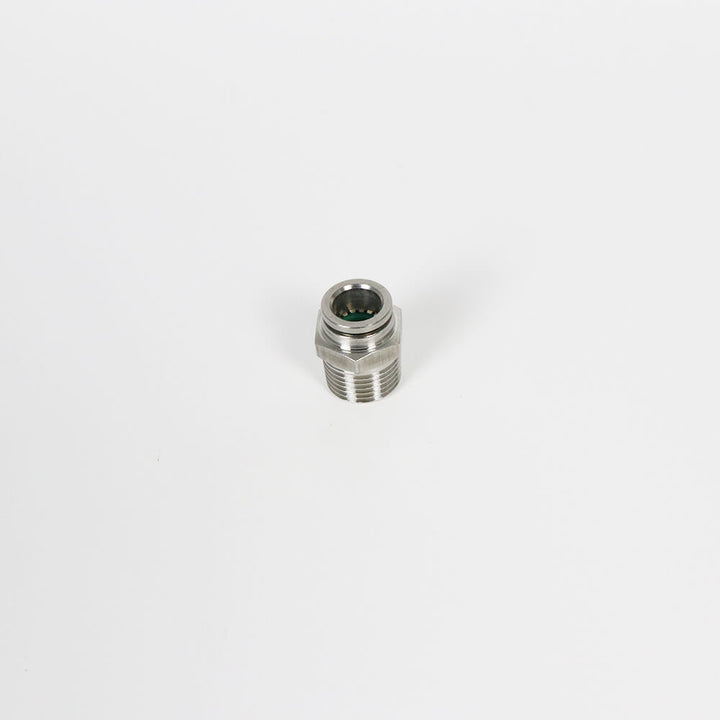 Metallic fitting on a white background Eazao Metal Quick Joint for Eazao Matrix Extruder | Eazao Clay Ceramic 3D Printer