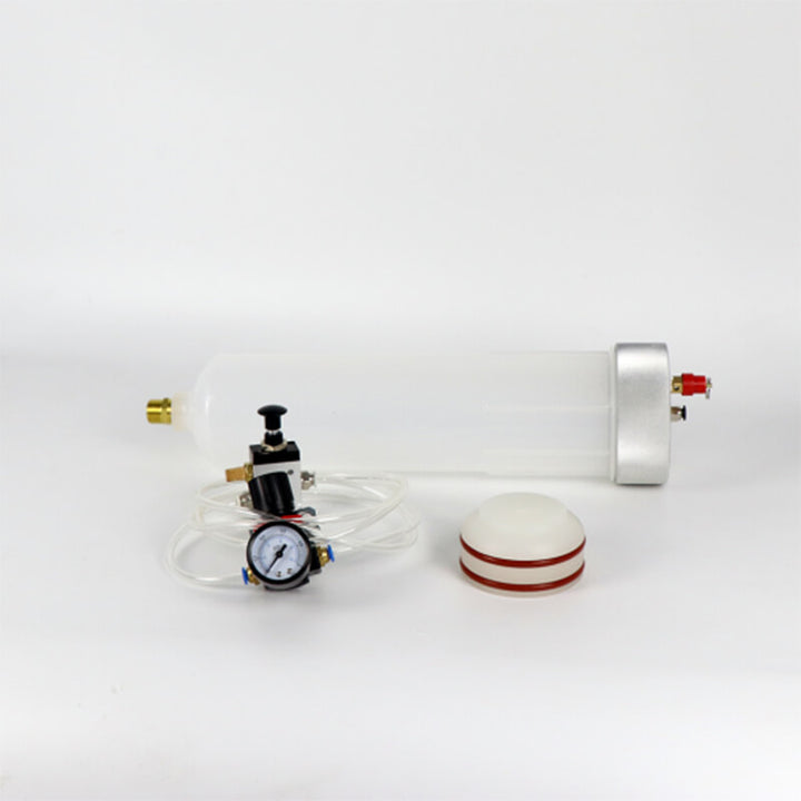Pressure regulator with hose and gauge on a white background Eazao Potter Air 2L Ceramic 3D Printer - Direct Extrusion Eazao Potter Air 2L Ceramic 3D Printer Direct Extrusion Print Size 165x165x280mm | Eazao Clay Ceramic 3D Printer