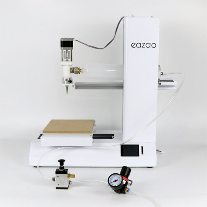3D printer with 'eazao' branding on a white background Eazao Potter Air: Innovative Ceramic 3D Printer Eazao Potter Air Innovative Ceramic 3D Printer Print Size 165x165x280mm | Eazao Clay Ceramic 3D Printer