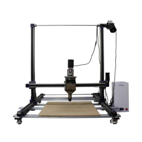3D printer on a white background Eazao Tong A1000 Concrete 3D Printer for Precision Printing Print Size 1000x1000x1000mm | Eazao Concrete 3D Printer