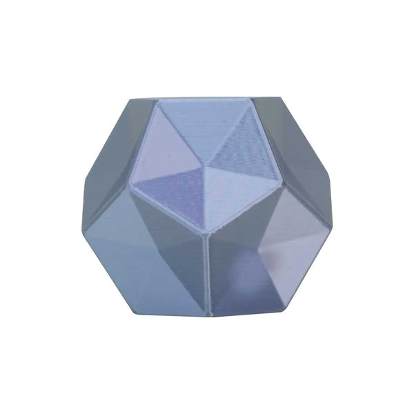 Geometric polyhedron model on a white background Flashforge Vibrant HS PLA Rainbow Filament for 3D Printing | Flashforge Filament