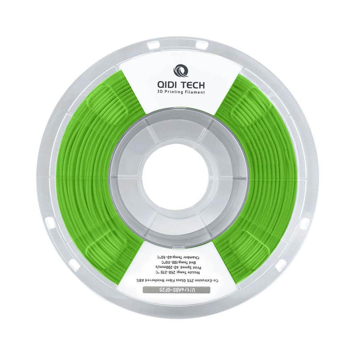 QIDI High-Quality ABS-GF25 Filament for 3D Printing | Qidi Tech Qidi 3D Printer QIDI-Tech-QIDI-3D-Printer-ABS-GF25-Filament-Green