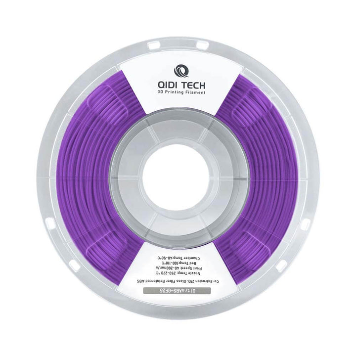 QIDI High-Quality ABS-GF25 Filament for 3D Printing | Qidi Tech Qidi 3D Printer QIDI-Tech-QIDI-3D-Printer-ABS-GF25-Filament-Purple