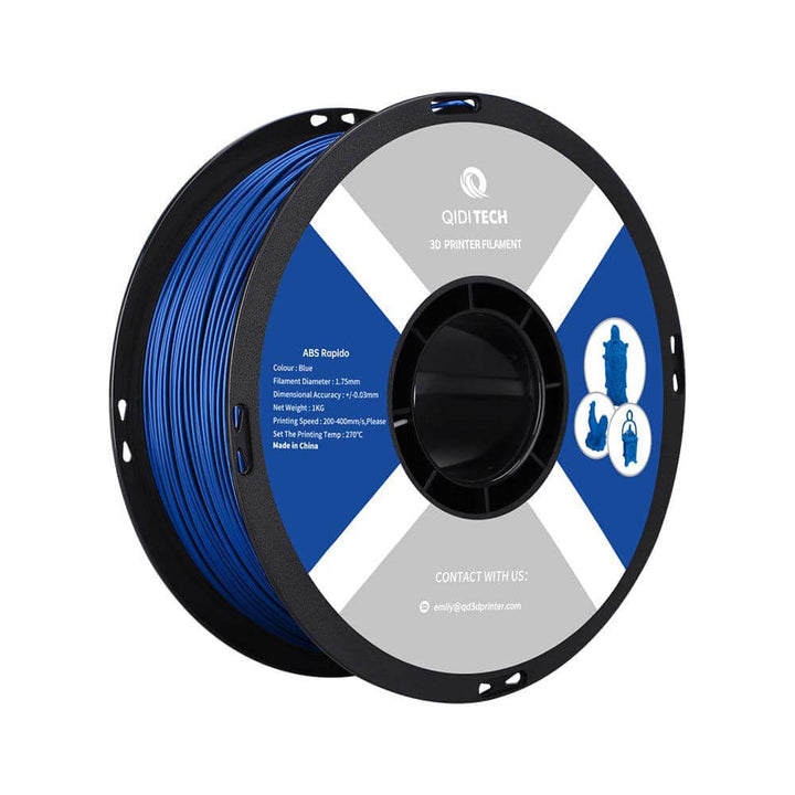 QIDI ABS Rapido Filament for Durable 3D Printing | Qidi Tech Qidi 3D Printer QIDI-Tech-QIDI-3D-Printer-ABS-Rapido-Filament-Blue