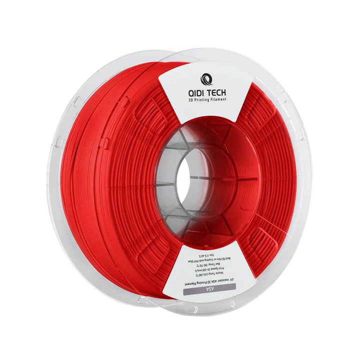 QIDI ASA Filament for Durable 3D Printing | Qidi Tech Qidi 3D Printer QIDI-Tech-QIDI-3D-Printer-ASA-Filament-Red