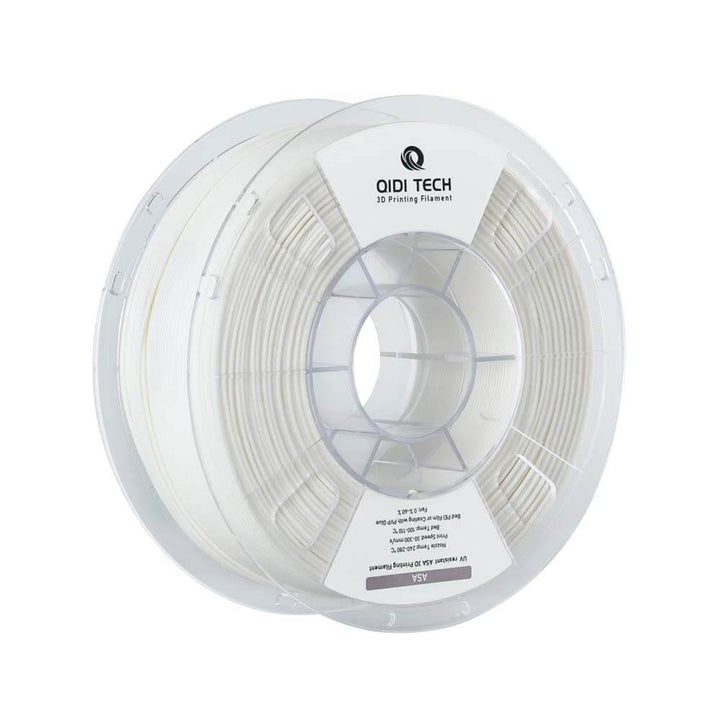 QIDI ASA Filament for Durable 3D Printing | Qidi Tech Qidi 3D Printer QIDI-Tech-QIDI-3D-Printer-ASA-Filament-White