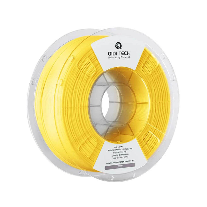 QIDI ASA Filament for Durable 3D Printing | Qidi Tech Qidi 3D Printer QIDI-Tech-QIDI-3D-Printer-ASA-Filament-Yellow