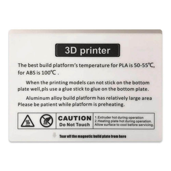 QIDI I-Mates Build Plate Sticker for 3D Printers | Qidi Tech Qidi 3D Printer QIDI-Tech-QIDI-3D-Printer-I-Mates-Build-Plate-Sticker