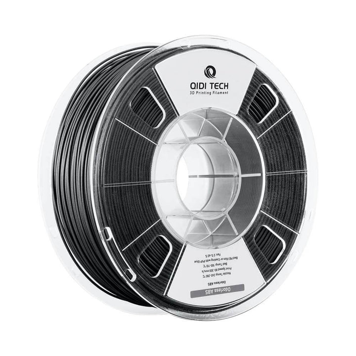 QIDI Odorless ABS Rapido Filament for 3D Printing | Qidi Tech Qidi 3D Printer QIDI-Tech-QIDI-3D-Printer-Odorless-ABS-Rapido-Filament-Black