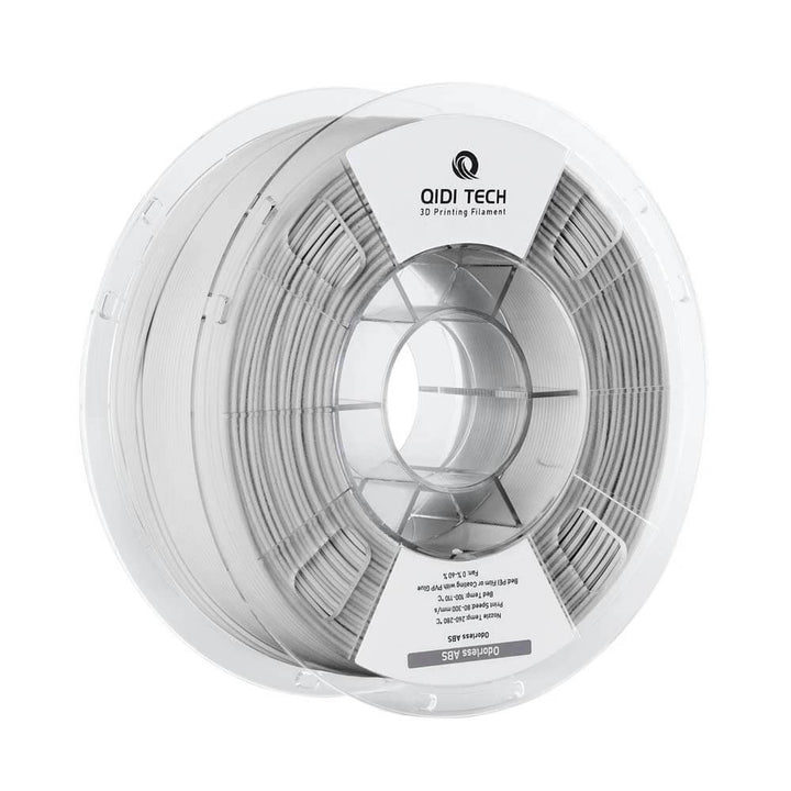 QIDI Odorless ABS Rapido Filament for 3D Printing | Qidi Tech Qidi 3D Printer QIDI-Tech-QIDI-3D-Printer-Odorless-ABS-Rapido-Filament-Gray