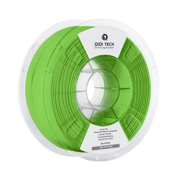 QIDI Odorless ABS Rapido Filament for 3D Printing | Qidi Tech Qidi 3D Printer QIDI-Tech-QIDI-3D-Printer-Odorless-ABS-Rapido-Filament-Green