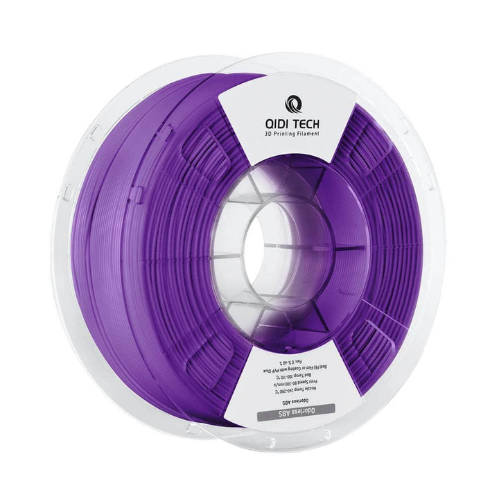 QIDI Odorless ABS Rapido Filament for 3D Printing | Qidi Tech Qidi 3D Printer QIDI-Tech-QIDI-3D-Printer-Odorless-ABS-Rapido-Filament-Purple