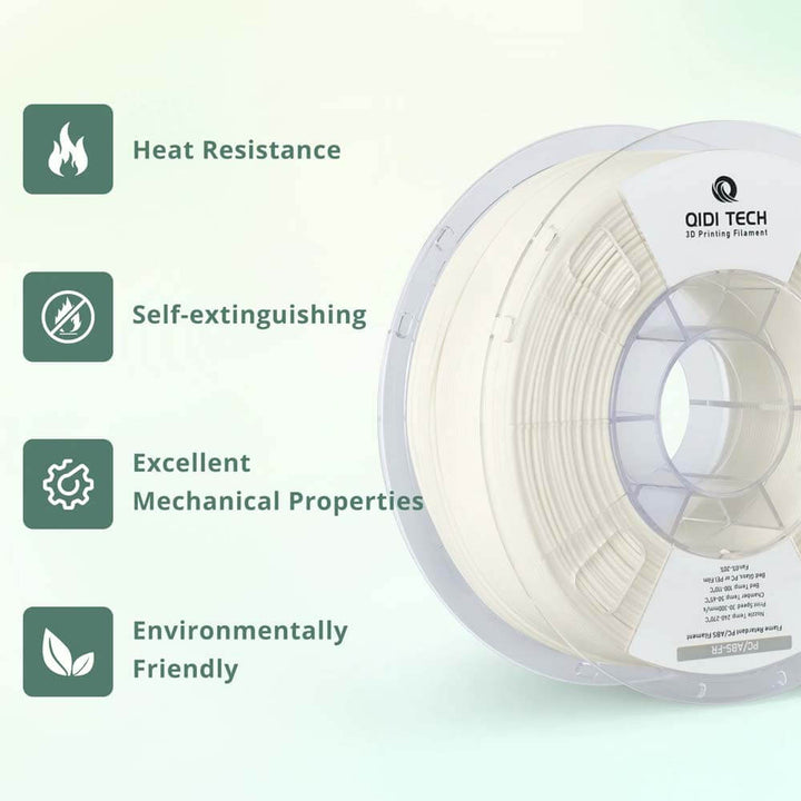 QIDI PC/ABS-FR Filament Flame Resistant 3D Printing | Qidi Tech Qidi 3D Printer QIDI-Tech-QIDI-3D-Printer-PC-ABS-FR-Filament-02