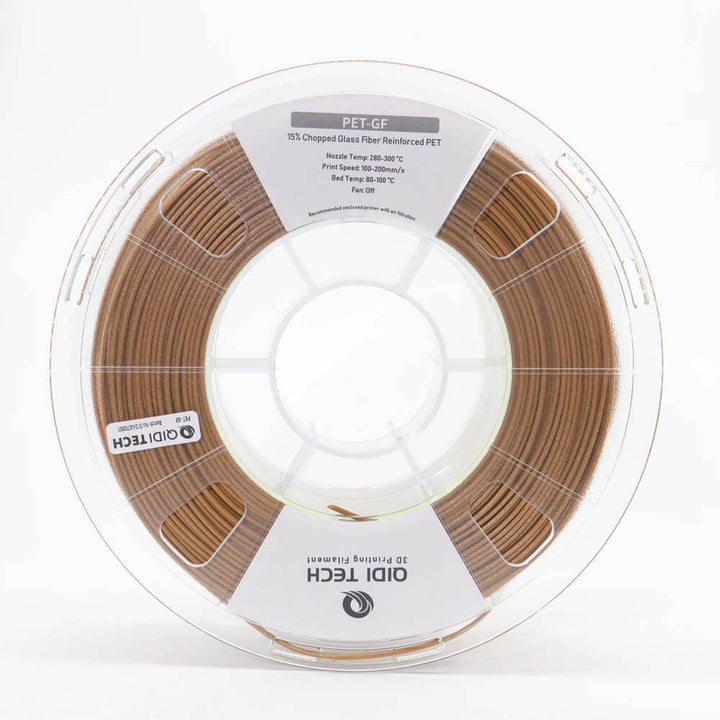 QIDI High-Quality PET-GF Filament for 3D Printing | Qidi Tech Qidi 3D Printer QIDI-Tech-QIDI-3D-Printer-PET-GF-Filament-Brown