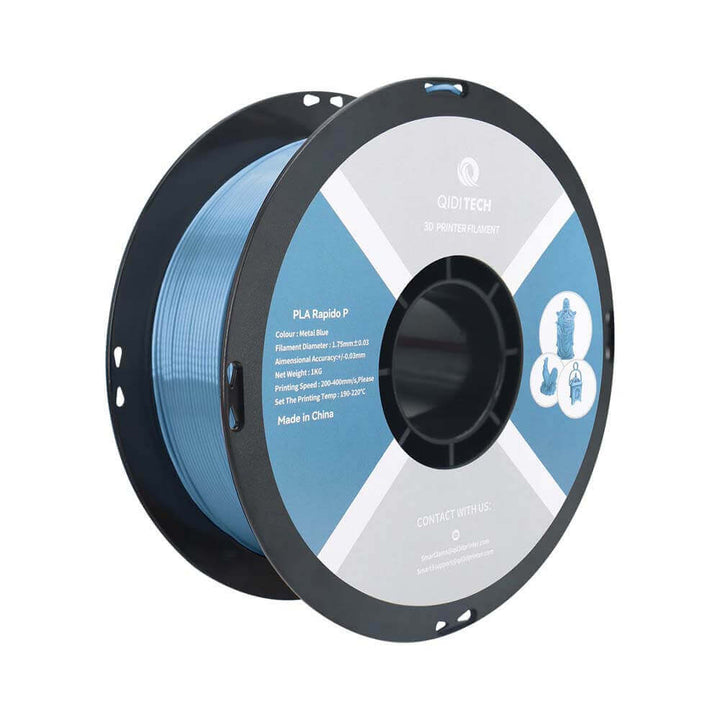 Qidi Tech 3D Printer PLA Rapido Metal Filament for 3D Printing QIDI-Tech-QIDI-3D-Printer-PLA-Rapido-Metal-Filament-Blue