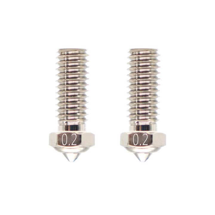 QIDI Q1-Pro/X-Max 3/X-Plus 3/X-Smart 3 Copper Nozzle Set | Qidi Tech Qidi 3D Printer QIDI-Tech-QIDI-3D-Printer-Q1-Pro-X-Max-3-X-Plus-3-X-Smart-3-Copper-Plated-Nozzle-2PCS-01