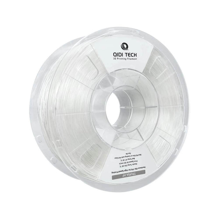 QIDI TPU95A-HF Filament Flexible 3D Printing Material | Qidi Tech Qidi 3D Printer QIDI-Tech-QIDI-3D-Printer-TPU95A-HF-Filament-Transparent
