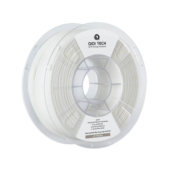 QIDI TPU95A-HF Filament Flexible 3D Printing Material | Qidi Tech Qidi 3D Printer QIDI-Tech-QIDI-3D-Printer-TPU95A-HF-Filament-White