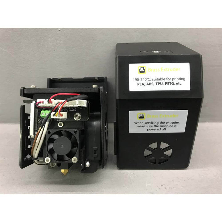 QIDI X-CF Pro Extruder for 3D Printing - No Cover Included | Qidi Tech Qidi 3D Printer QIDI-Tech-QIDI-3D-Printer-X-CF-Pro-Extruder-Not-Include-Extruder-Cover-and-BL-Touch-White-PCB-Version-Normal-Temp-Extruder