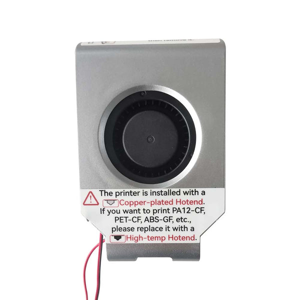 QIDI X-Max3 Printhead Cover with Fan for 3D Printers | Qidi Tech Qidi 3D Printer QIDI-Tech-QIDI-3D-Printer-X-Max3-Printhead-Cover-Includes-Small-Fan-Front-Cover
