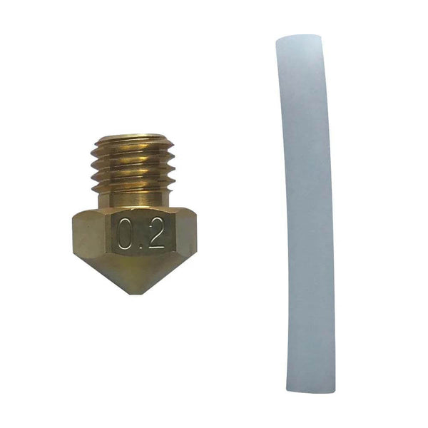 QIDI X-Plus II & X-Max II Nozzle and PTFE Tube | Qidi Tech Qidi 3D Printer QIDI-Tech-QIDI-3D-Printer-X-Plus-II-X-Max-II-Nozzle-And-PTFE-Tube-0.2mm