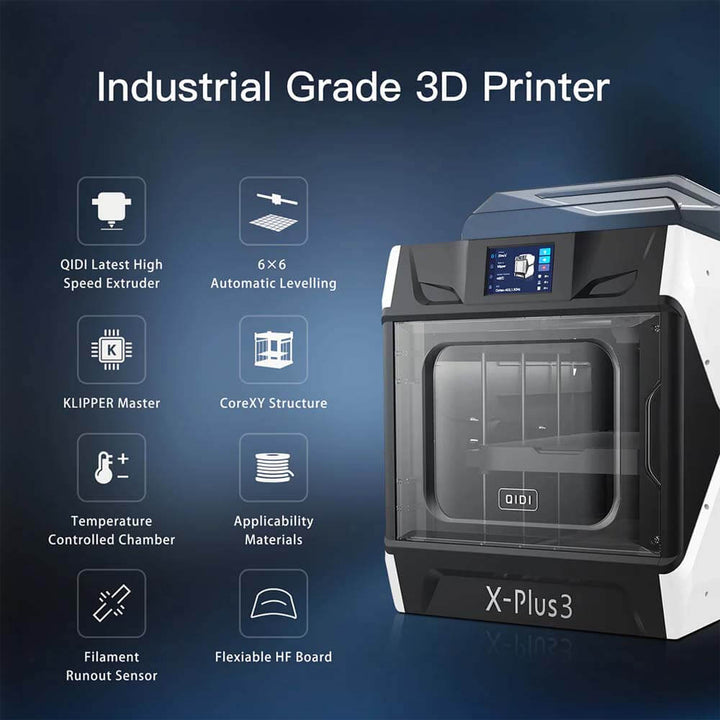 QIDI X-Plus 3 3D Printer High-Speed 3D Printing Solution | Cheap Qidi Tech 3 D Printer for Sale QIDI-Tech-QIDI-X-Plus-3-3D-Printer-06