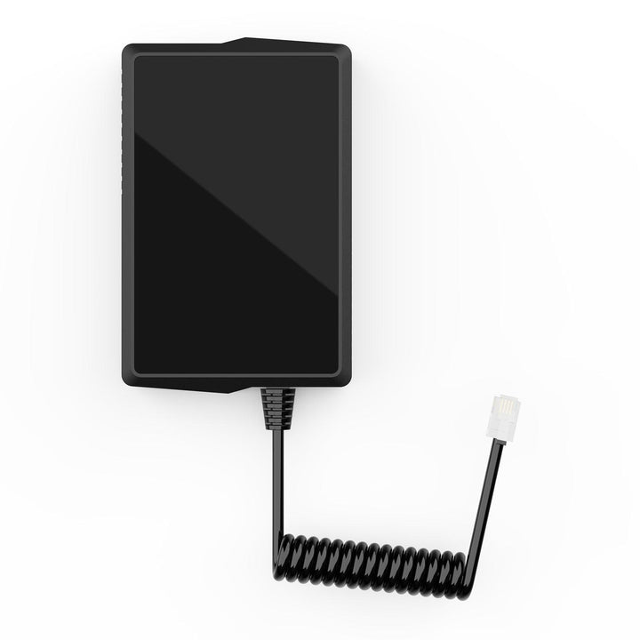 Black electronic device with coiled cable on a white background Twotrees 3.5 Touch Screen for TTS Pro Series Laser Engraver TTS25 TTS55 TTS10 | Twotrees Laser Engraver Parts Accessories