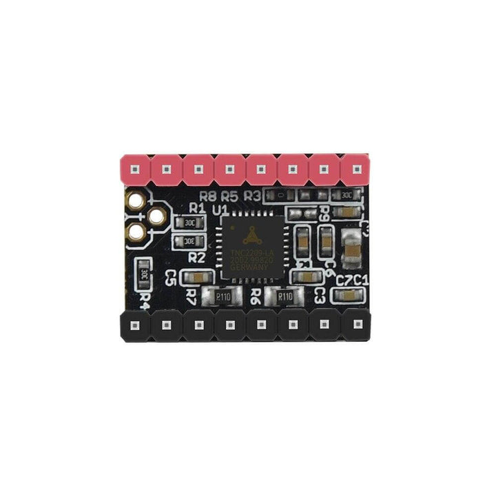 Electronic component board with red and black design on a white background Twotrees 5PCS TMC2209 Motor Mute Driver Stepstick for Ender 3, SKR V1.3, MKS Robin Nano 3D Printers | Twotrees 3D Printer Parts Accessories