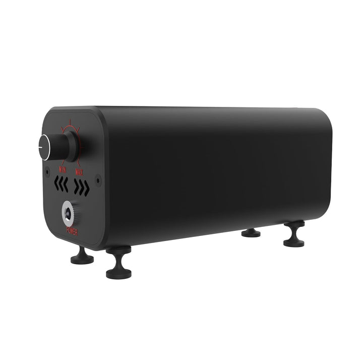 Black electric space heater on a white background Twotrees Air Assist Kit for TTS Pro/TS2 - 30L/min | Twotrees Laser Engraver Parts Accessories