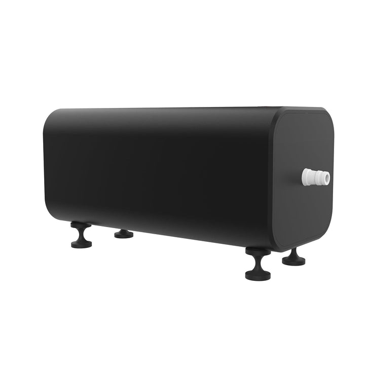 Black cylindrical tank with a white valve on a white background Twotrees Air Assist Kit for TTS Pro/TS2 - 30L/min | Twotrees Laser Engraver Parts Accessories