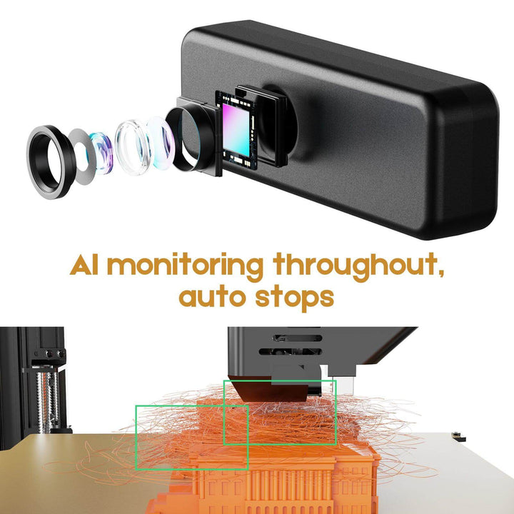 Twotrees Exclusive HD AI Camera for SK1 Enhanced 3D Printing | Twotrees 3D Printer Parts Accessories
