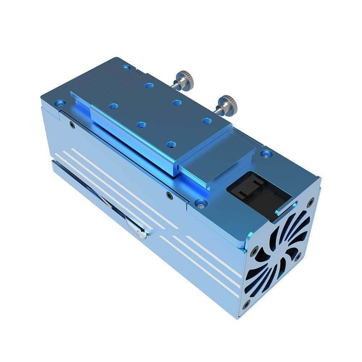Metallic blue machine with a fan on a white background Twotrees T20 1064nm Infrared Laser Module for TT-5 5S TTS | Twotrees Laser Engraver Parts Accessories