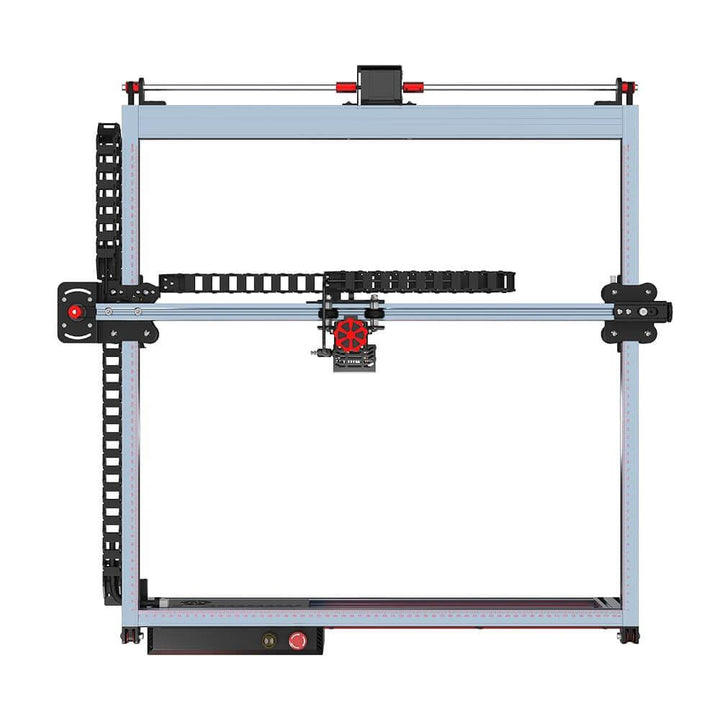 3D printer frame on a white background Twotrees TS2 10W Diode Laser Engraver for Precision Crafting | Twotrees Laser Engraver