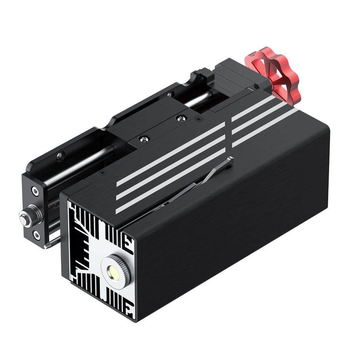 Black mechanical component with red and silver accents on a white background Twotrees TS2 Laser Engraving Machine 1064 Laser Head Kit | Twotrees Laser Engraver Parts Accessories