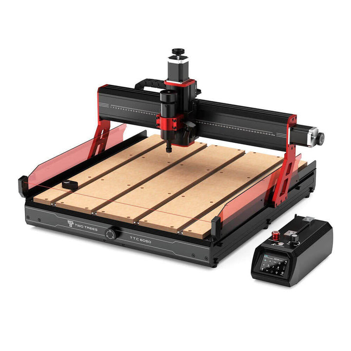 CNC machine on a white background Twotrees TTC6050 CNC Router for Precise Woodworking | Twotrees CNC Router