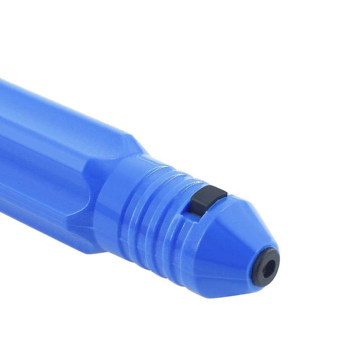 Blue plastic component on a white background Twotrees Trimming Knife Scraper NB1100 Handle BS1010 for 3D Printing | Twotrees Laser Engraver Parts Accessories
